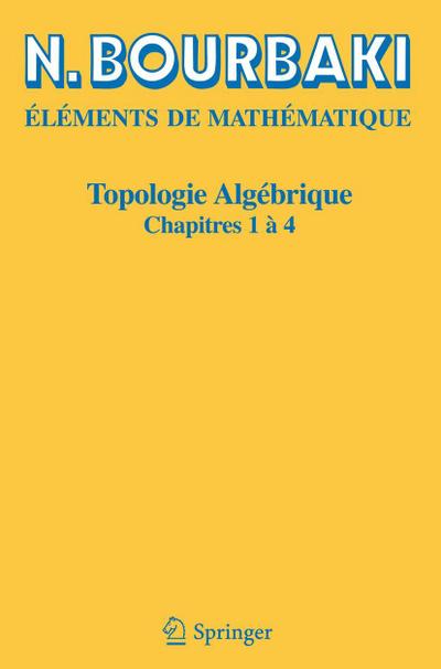 Topologie algébrique