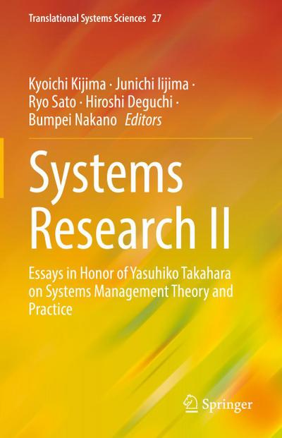 Systems Research II
