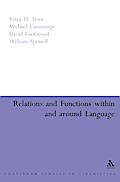 Relations and Functions within and around Language