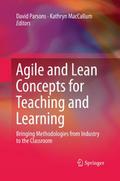 Agile and Lean Concepts for Teaching and Learning