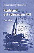 Kopfstand auf schwarzem Ross