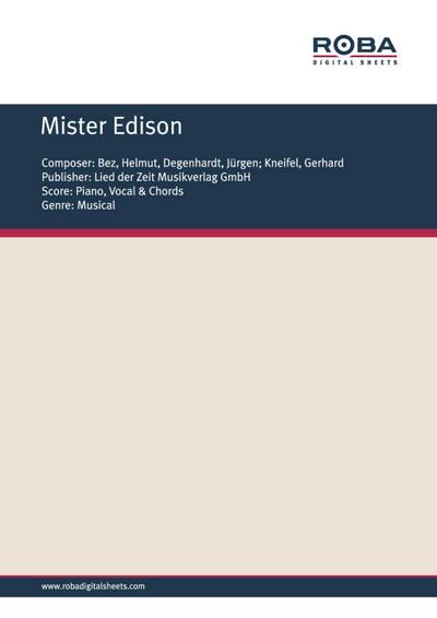 Mister Edison