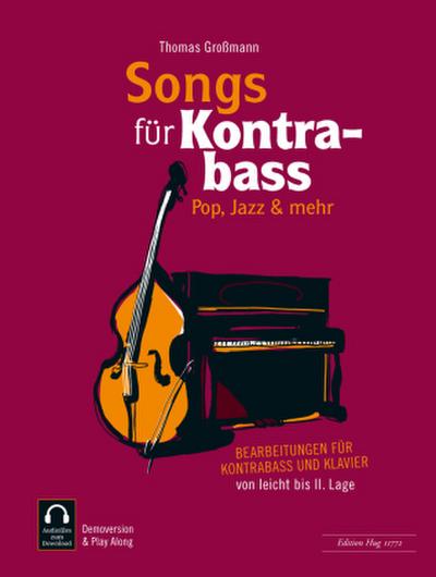 Songs für Kontrabass -  Rock, Pop, Jazz