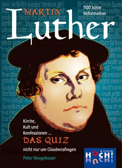 Huch & Friends 879592 - Martin Luther - Das Quiz, Familien Standardspiele