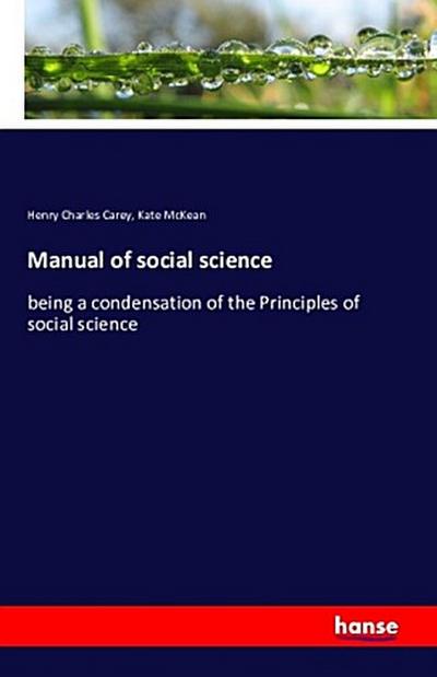 Manual of social science