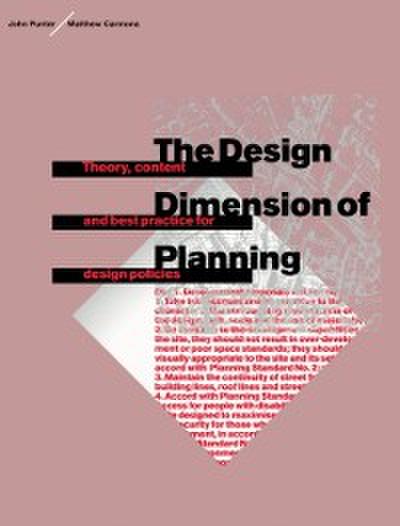 The Design Dimension of Planning