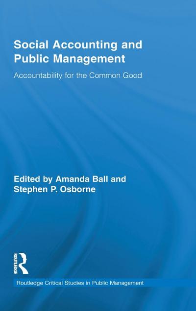 Social Accounting and Public Management