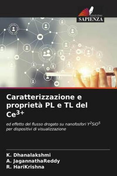 Caratterizzazione e proprietà PL e TL del Ce3+