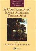 A Companion to Early Modern Philosophy - Steven Nadler