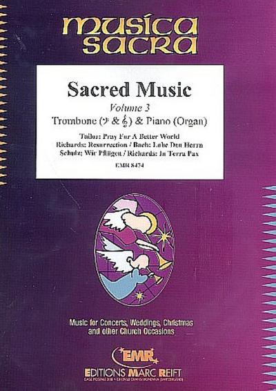 Sacred Music vol.3 for trombone and piano(organ)