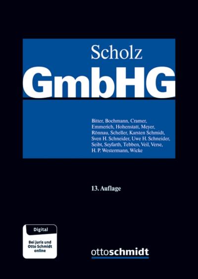 GmbH-Gesetz, Kommentar, Band II