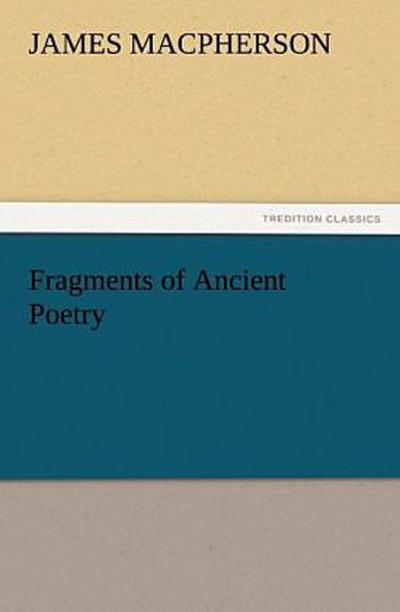 Fragments of Ancient Poetry