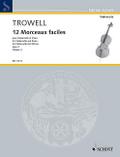 12 morceaux faciles op.4 vol.4 (nos.10-12)pour violoncelle et piano