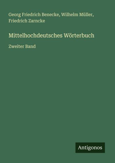 Mittelhochdeutsches Wörterbuch