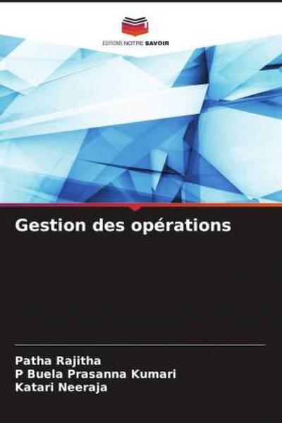 Gestion des opérations