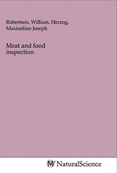 Meat and food inspection