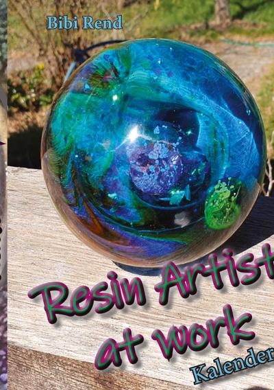Resin Artist at work