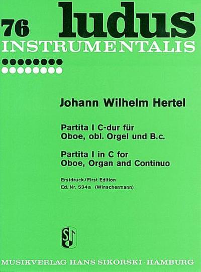 Partita C-Dur Nr.1 fürOboe, Orgel und Bc