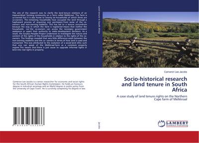 Socio-historical research and land tenure in South Africa