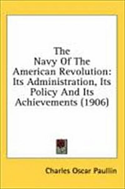 The Navy Of The American Revolution