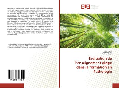 Évaluation de l’enseignement dirigé dans la formation en Pathologie