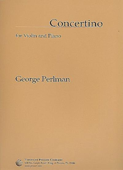 Concertinofor violin and piano