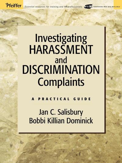 Investigating Harassment and Discrimination Complaints