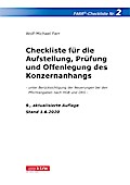Farr, Checkliste 2 (Konzernanhang), 9. Aufl.