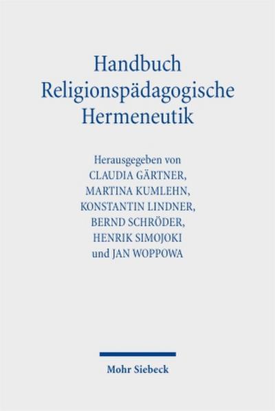 Handbuch Religionspädagogische Hermeneutik