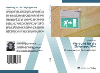 Werbung für die  Zielgruppe 50+