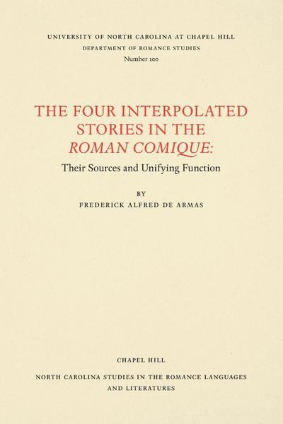The Four Interpolated Stories in the Roman Comique