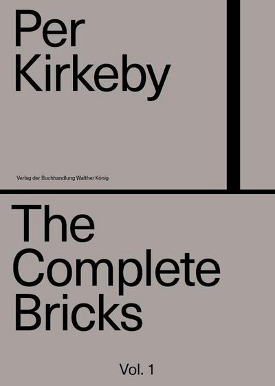 Per Kirkeby. The Complete Bricks -  The Installations