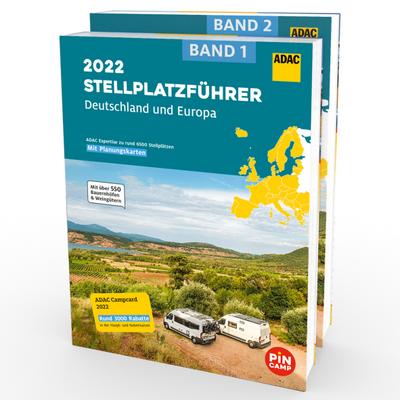 ADAC Stellplatzführer 2022 Deutschland und Europa: Über 6600 Stellplätze - mit mehr als 550 Bauernhöfen und Weingütern (ADAC CampingFührer)