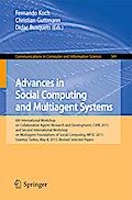 Advances in Social Computing and Multiagent Systems