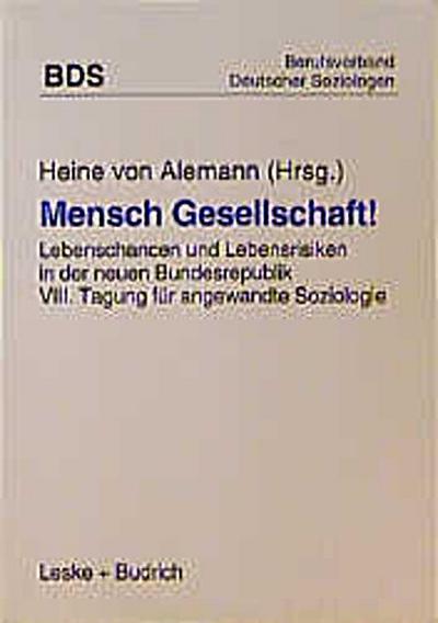 Mensch, Gesellschaft