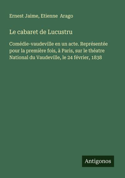 Le cabaret de Lucustru