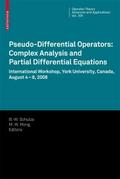 Pseudo-Differential Operators: Complex Analysis an