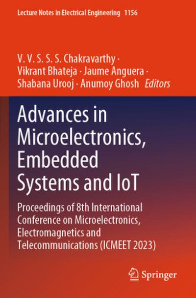 Advances in Microelectronics, Embedded Systems and Iot