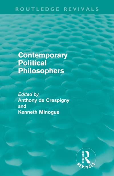 Contemporary Political Philosophers