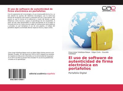 El uso de software de autenticidad de firma electrónica en portafolios