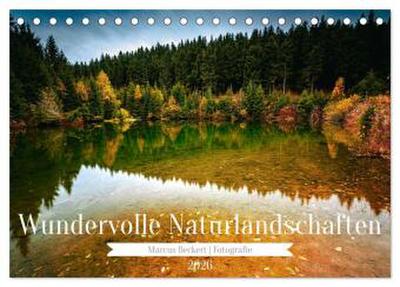 Wundervolle Naturlandschaften (Tischkalender 2026 DIN A5 quer), CALVENDO Monatskalender