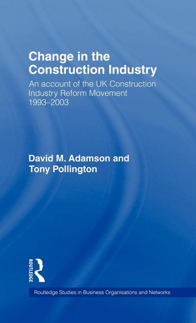 Change in the Construction Industry