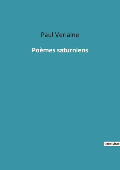 Poèmes saturniens