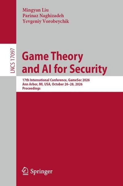 Game Theory and AI for Security