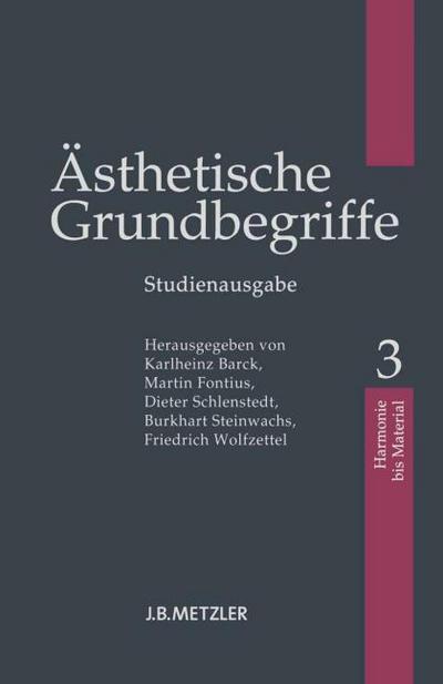 Ästhetische Grundbegriffe 3
