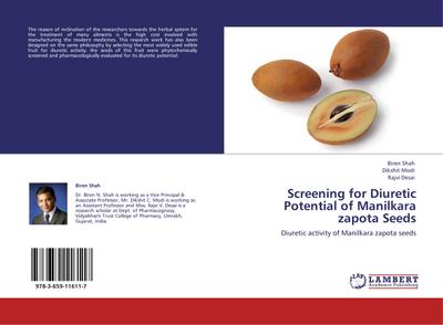 Screening for Diuretic Potential of Manilkara zapota Seeds