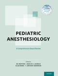 Pediatric Anesthesiology