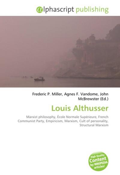 Louis Althusser - Frederic P. Miller