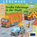 Große Fahrzeuge in der Stadt