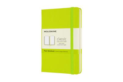 Moleskine Notizbuch Pocket/A6, Blanko, Fester Einband, Limetten Grün